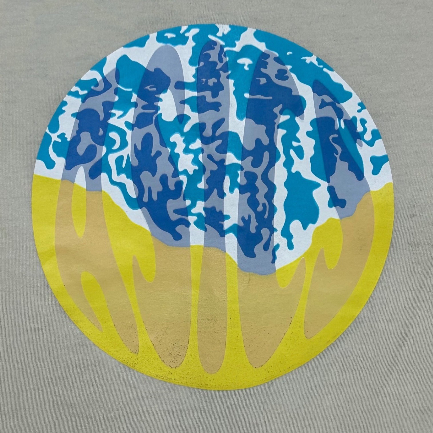 ASICS Shorebreak SS Tee 3XL Mens T-Shirt Graphic Print Athleisure Top New