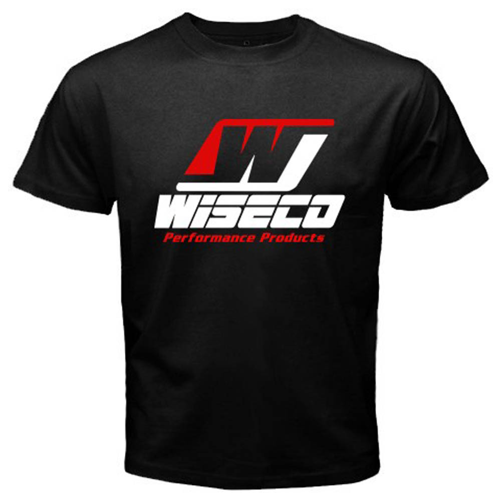 New Wiseco Performance Men&rsquo;s Black T-Shirt Size S-5XL