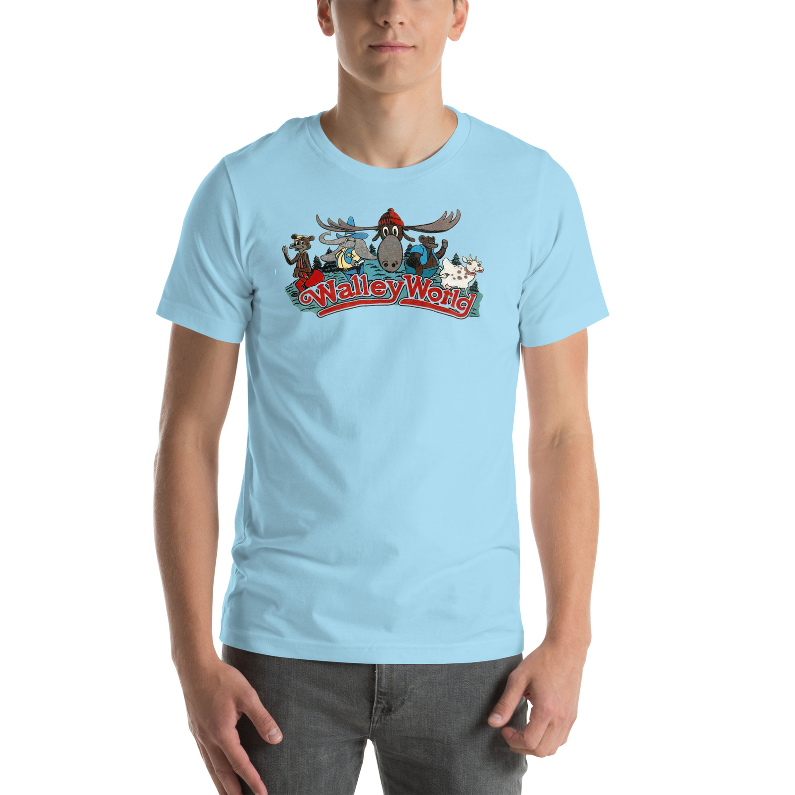 WALLEY WORLD – Blue « Chevy » T-Shirt 80&rsquo;s Comedy Griswold Movies Vacation