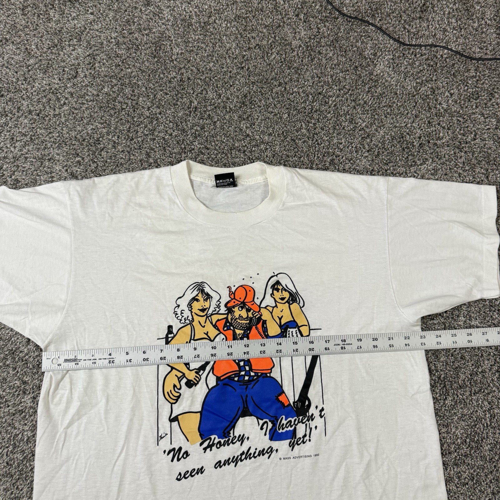 Vintage No Honey I Haven’t Seen Anything Yet Funny Hunting T Shirt Size XL
