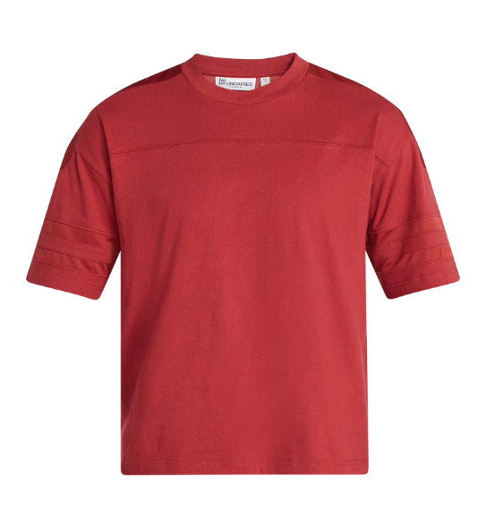 No Boundaries Men&rsquo;s Red Mesh Football Short Sleeve Shirt NWT 🏈PICK SIZE🏈