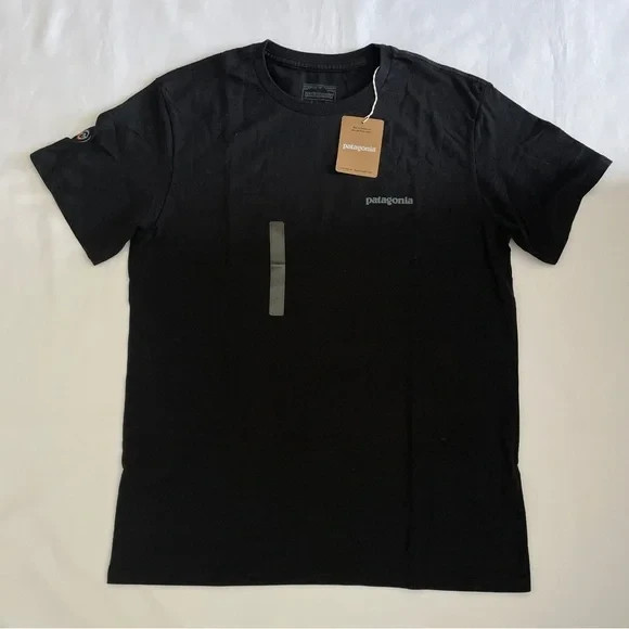 NWT Patagonia Fitz Roy Icon Responsibili-Tee T-Shirt Men&rsquo;s L Top Black Unisex
