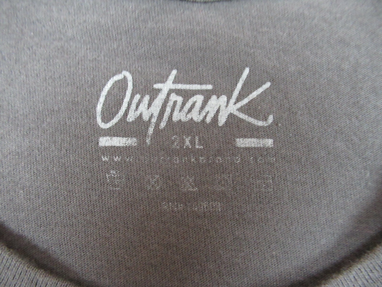 OUTRANK CLOTHING HUSTLE TILL DEATH – RENAISSANCE PAINTING GRAY 2XL T-SHIRT H105