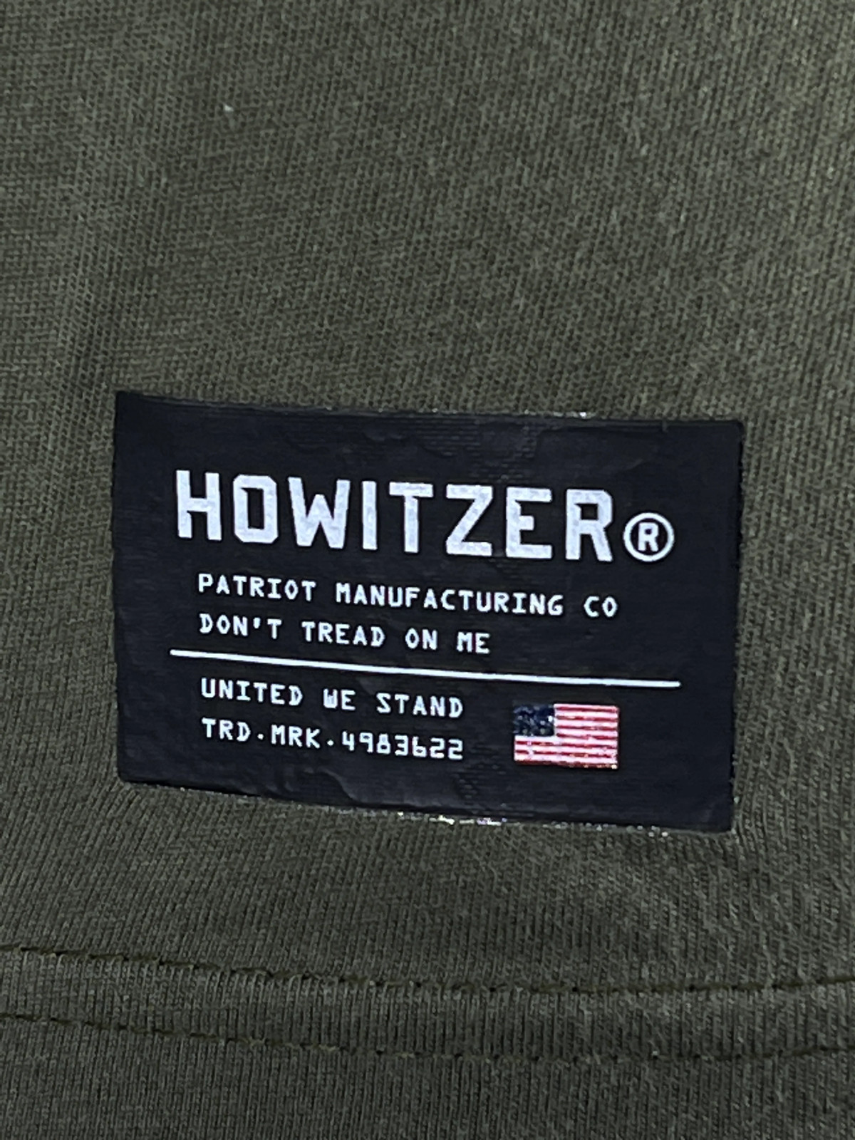 Howitzer Style Men&rsquo;s T-Shirt Freedom Over Military Grunt MFG