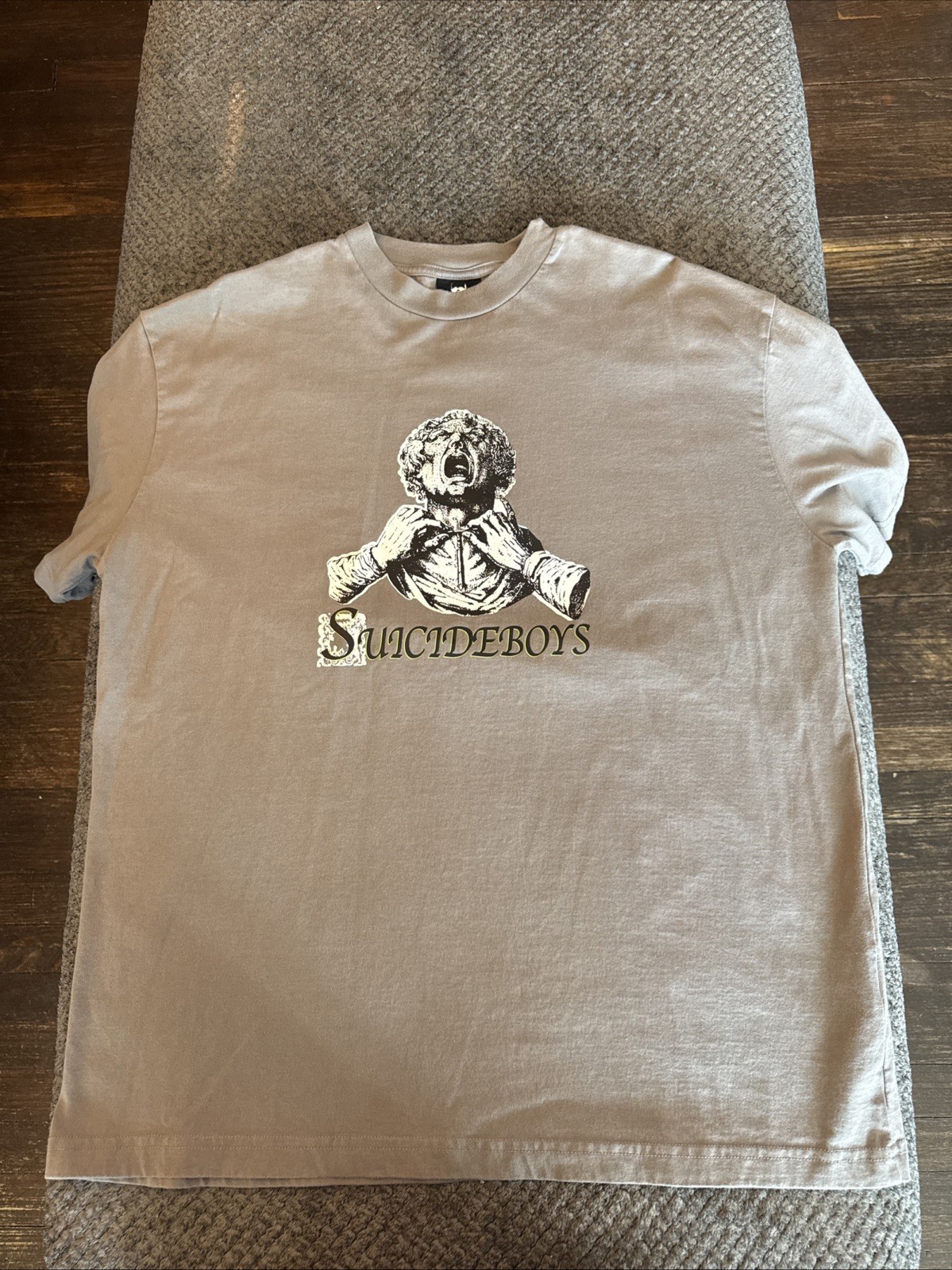 Suicide Boys G59 « Finding Shelter In My Larynx » T Shirt Mens Large Hip Hop EUC