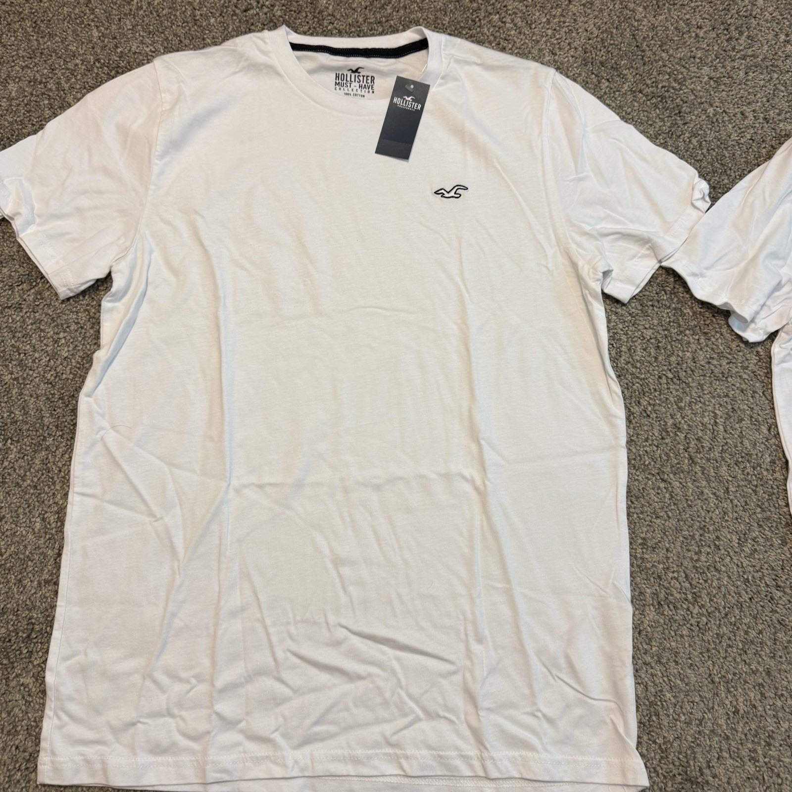 Hollister MUST HAVE Collection Crewneck T Shirts Pack of 6 Mens MEDIUM