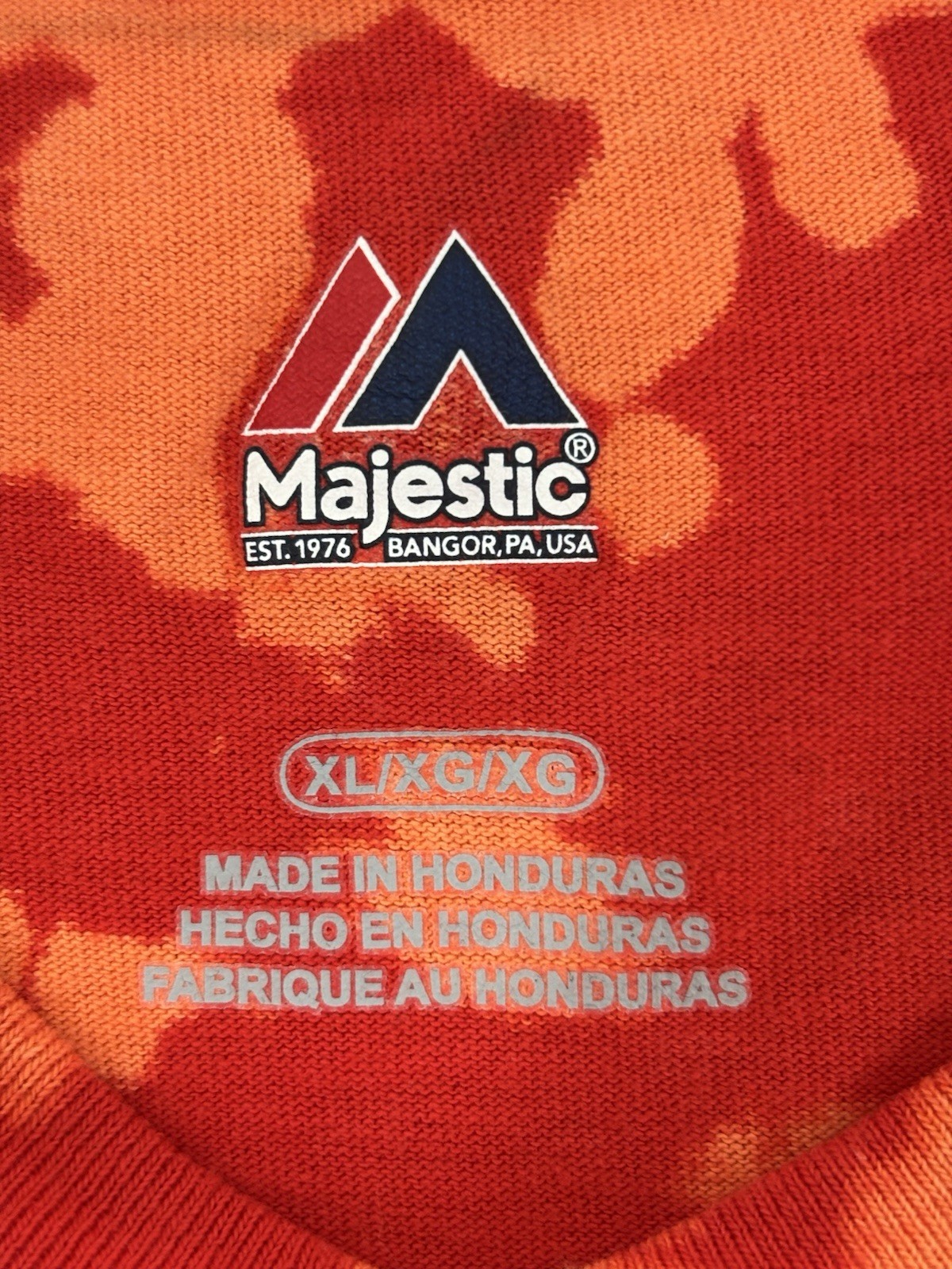 Chicago Cubs XL Tie Dye T Shirt Majestic MLB