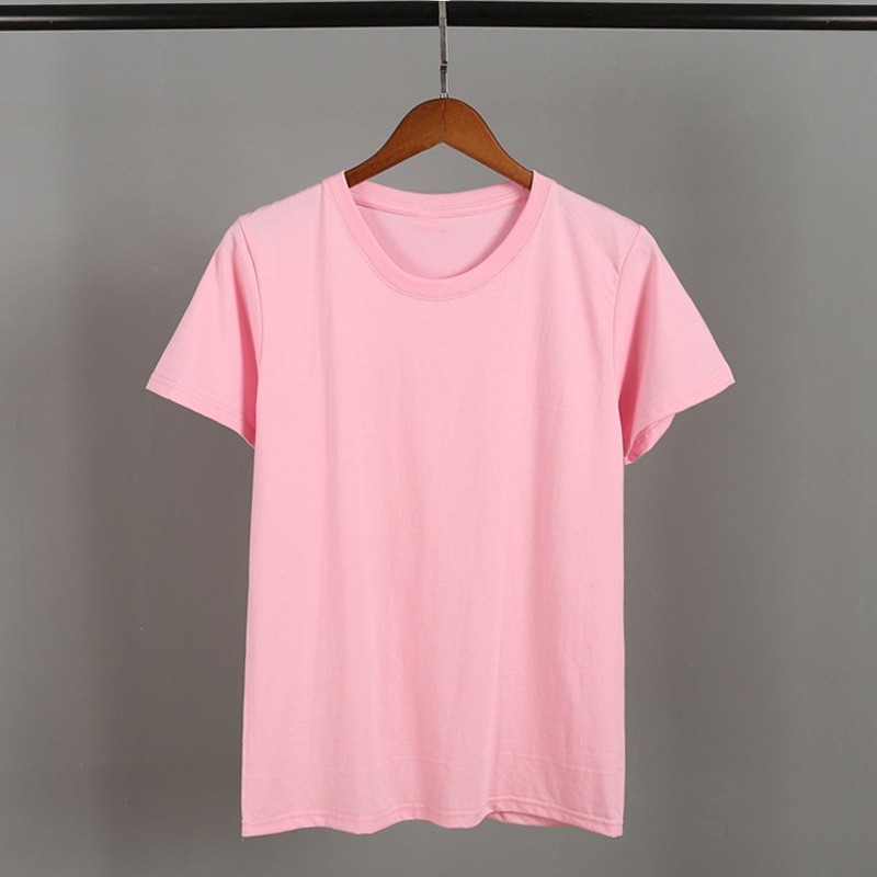 Universal Men&rsquo;s Polyester Fiber Plain Crew Neck Tee Short Sleeves T-Shirt M-5XL