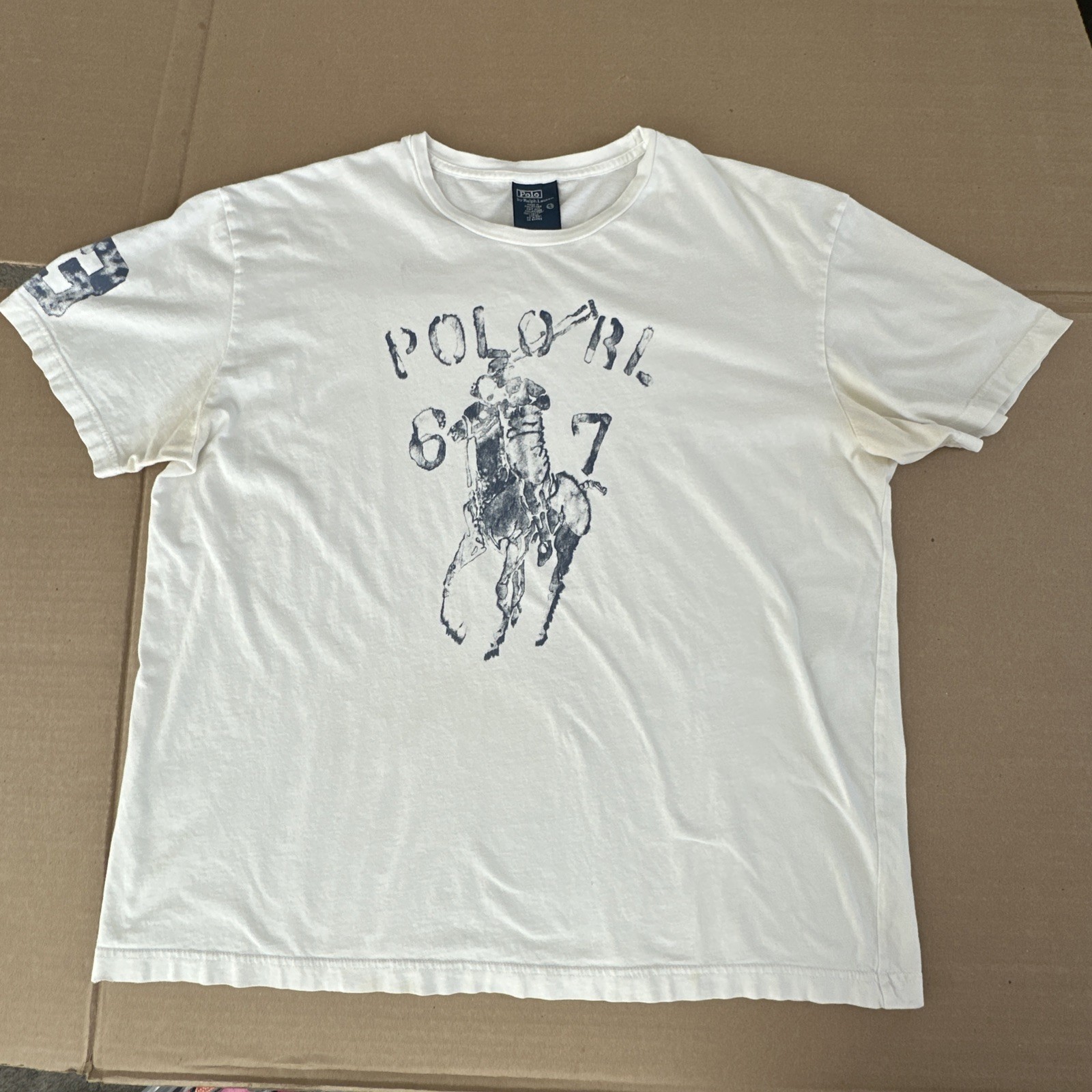 Polo Ralph Lauren Men&rsquo;s Water Color Big Pony T-Shirt Large #3 -SEE DESCRIPTION