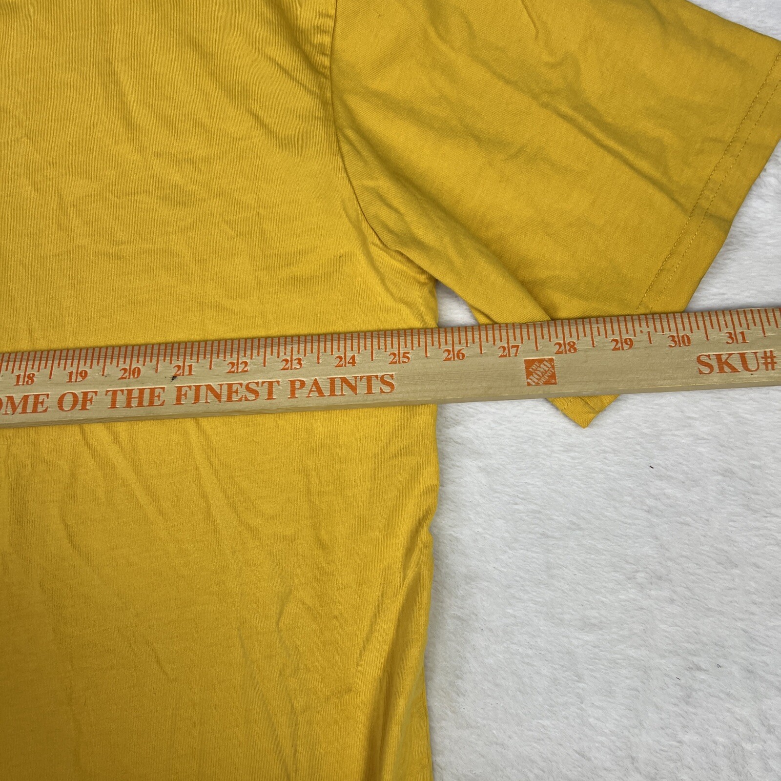 Honoré Wicker Park Men&rsquo;s 2XL Not a French Brand Designer T Shirt Yellow