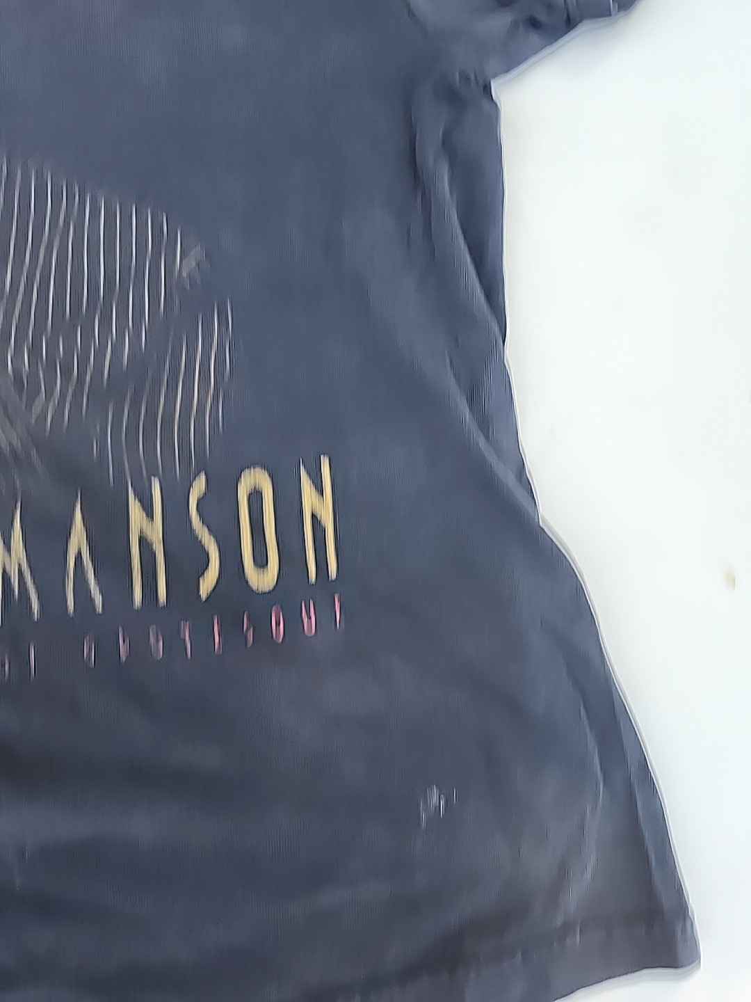 Vtg Marilyn Manson T Shirt The Golden Age Of Grotesque Burlesque Goth Concert M