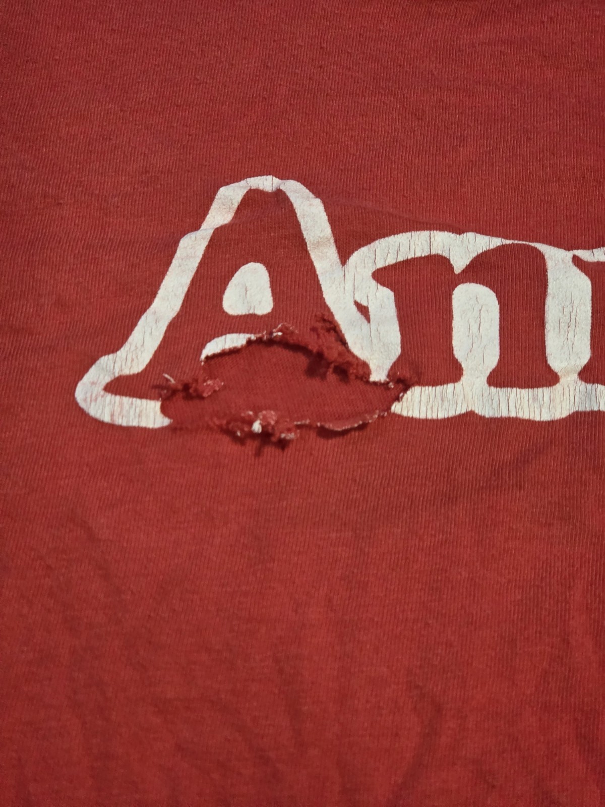 VTG Annie Broadway Musical Sz Medium Single Stitch Made in USA Thrashed
