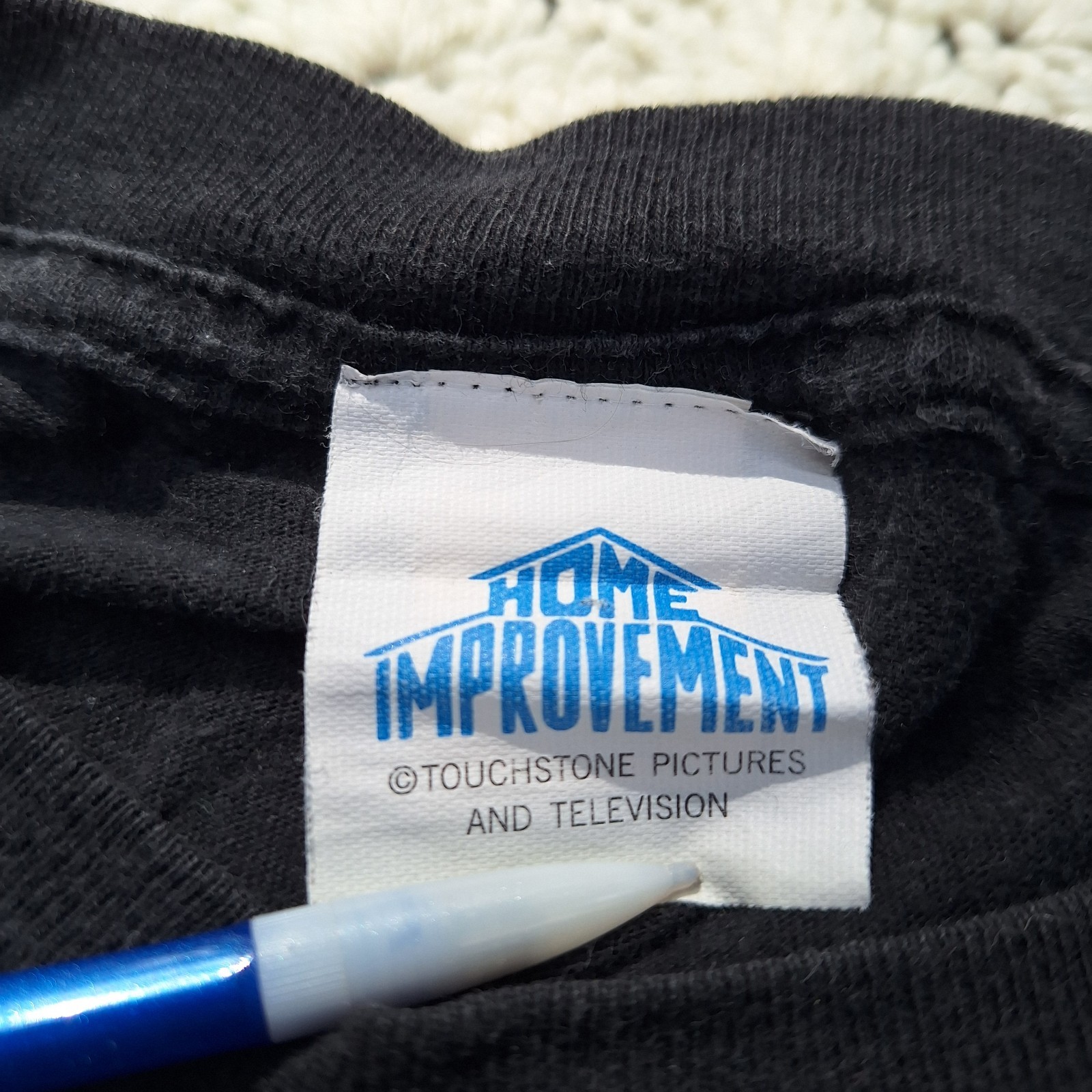 Vtg Home Improvement Real Men Tim Allen TV Show Promo Graphic 90s T Shirt – XL