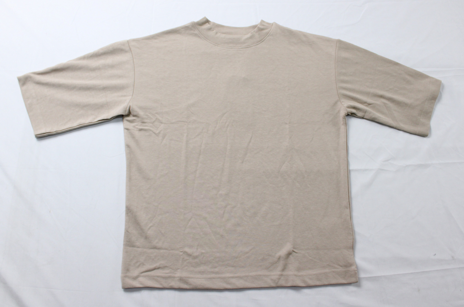 Brave Soul Men&rsquo;s Heavyweight Super Oversized T-Shirt JL3 Neutral Small NWT