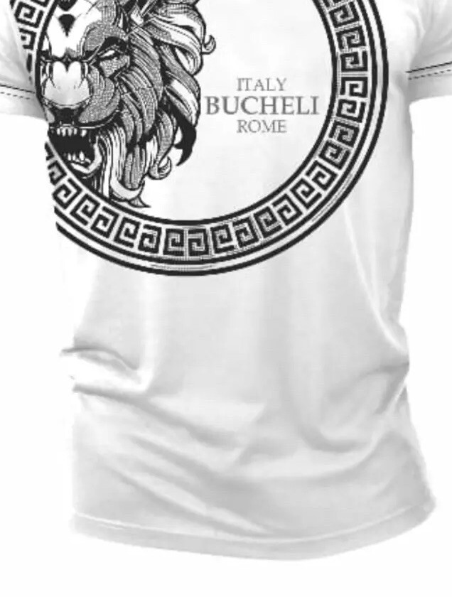 Men&rsquo;s Bucheli T Shirt,Italian Style,Cotton,Slim Fit,Stretch S M….A5.