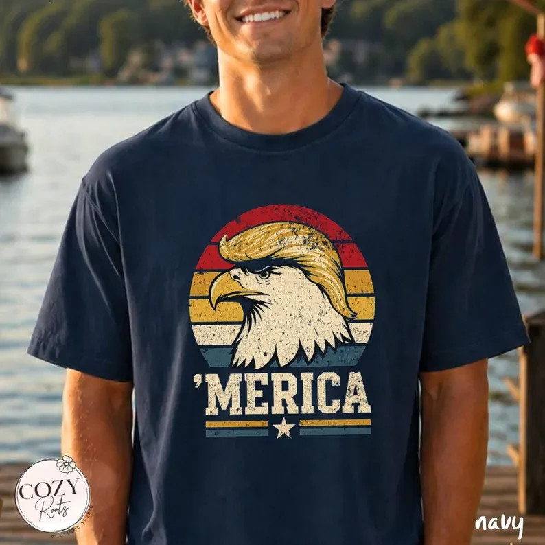 Funny Trump Eagle Shirt, Patriotic T-Shirt, 4th of July Shirt