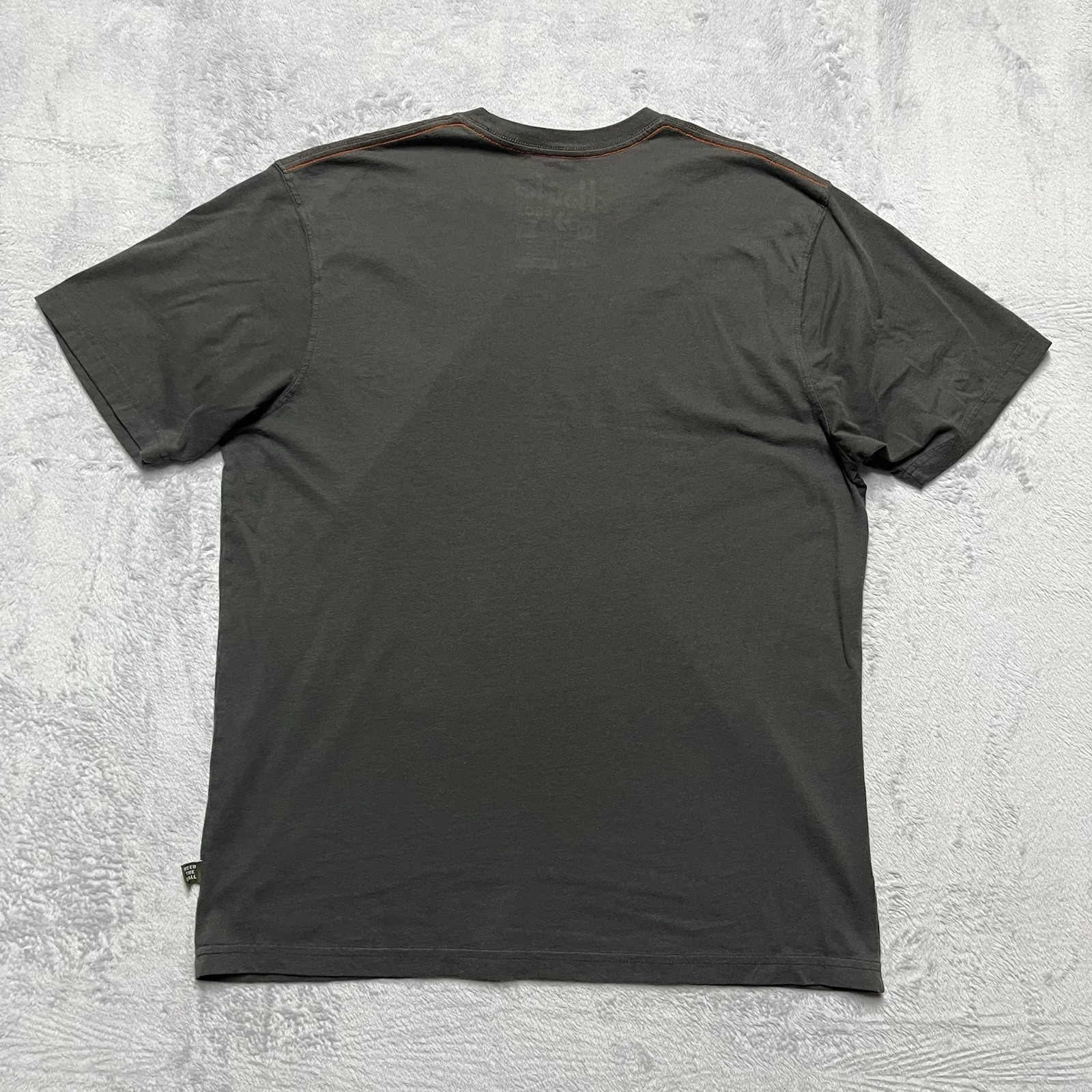 Howler Brothers Shirt Mens XL Gray Graphic Tee Heed The Call Cotton Poly Blend