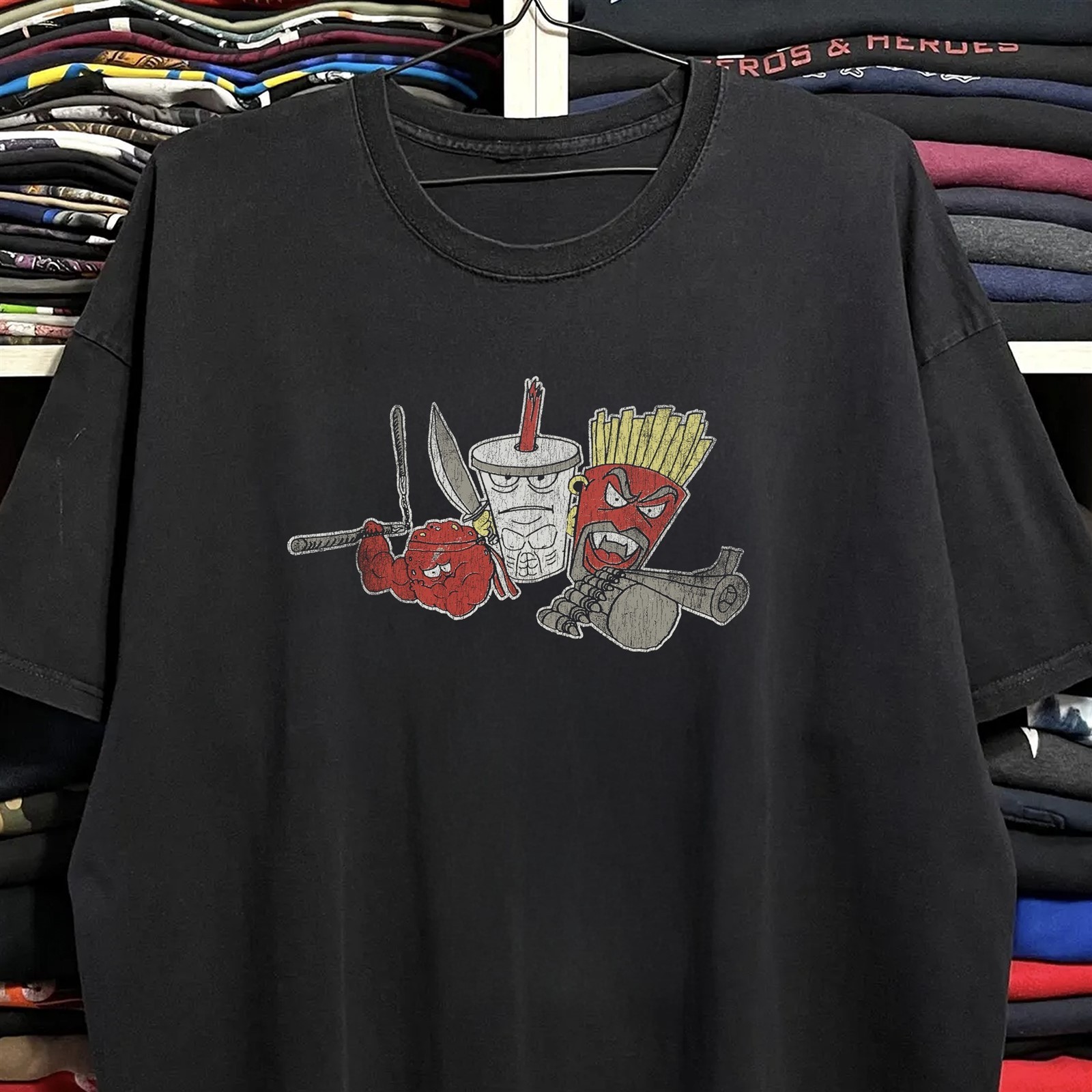 Aqua Teen Hunger Force Classic T-Shirt Black M