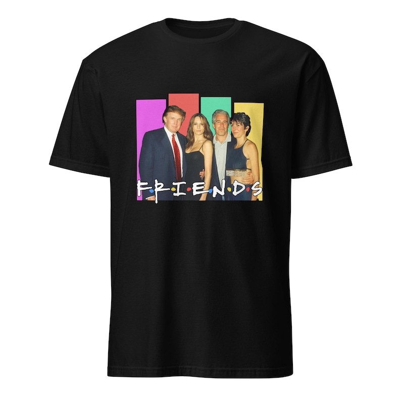 Funny Trump And Jeffrey Epstein Best Friends Parody T-Shirt