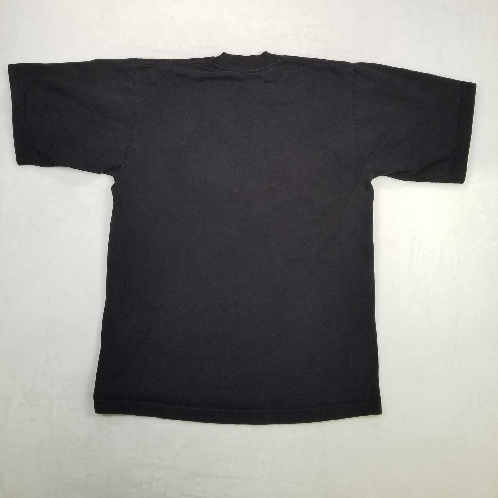 Basic Men&rsquo;s Black Basic Crew Neck Short Sleeve T-Shirt Classic Casual