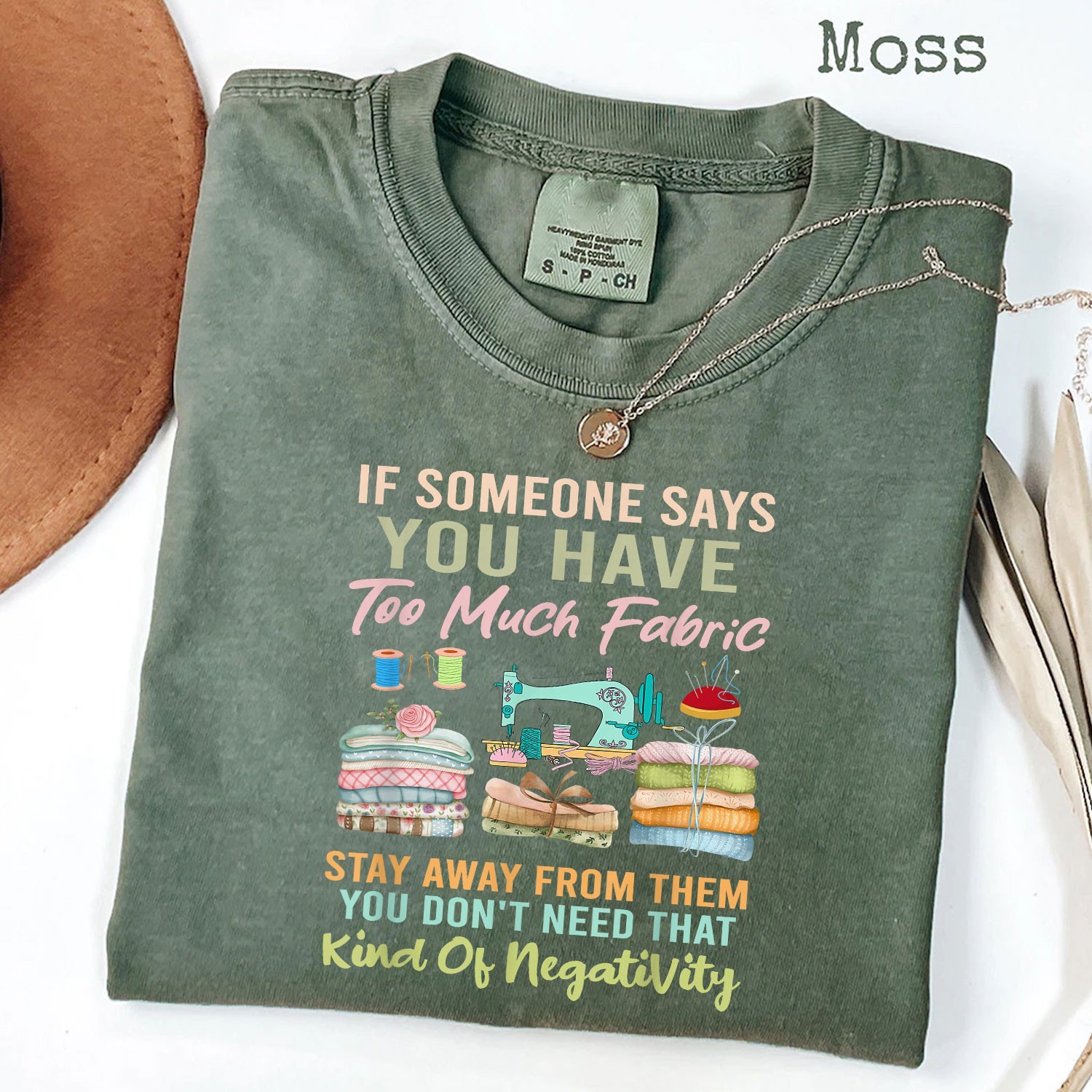 Too Much Fabric Sewing Quilting Humor Shirt, Quilter Funny T-Shirt Tee