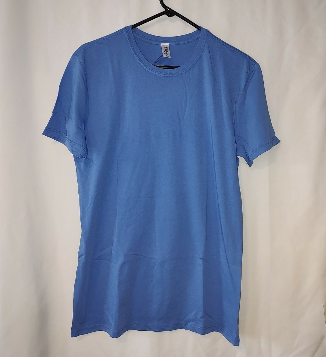 Marky G Men&rsquo;s Short Sleeve Pigment Dye To Shirt Blue Violet Size M