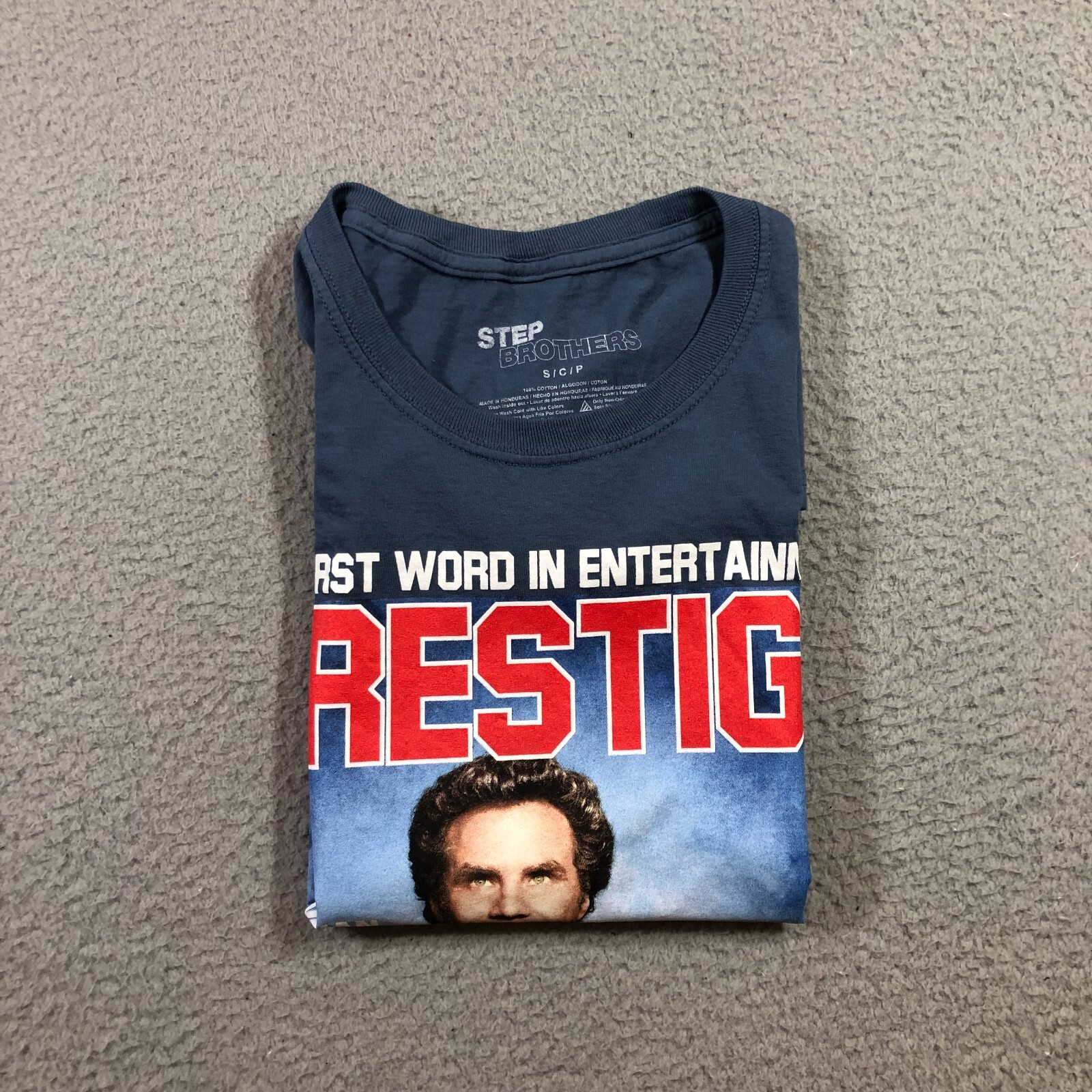 step brothers T Shirt Mens S gray slate movie will ferral