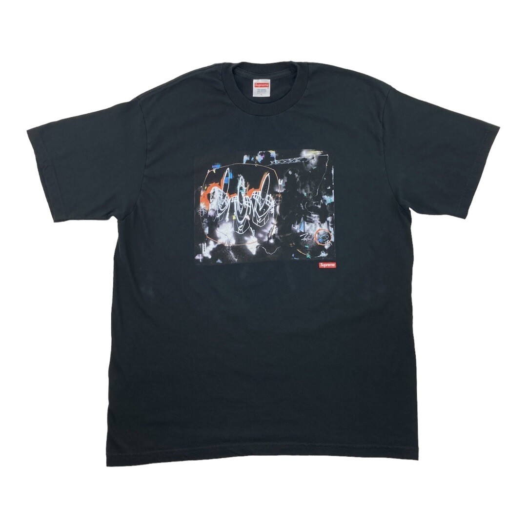 Supreme New York Futura SS22 T62 Tee Shirt Size Large Black USA