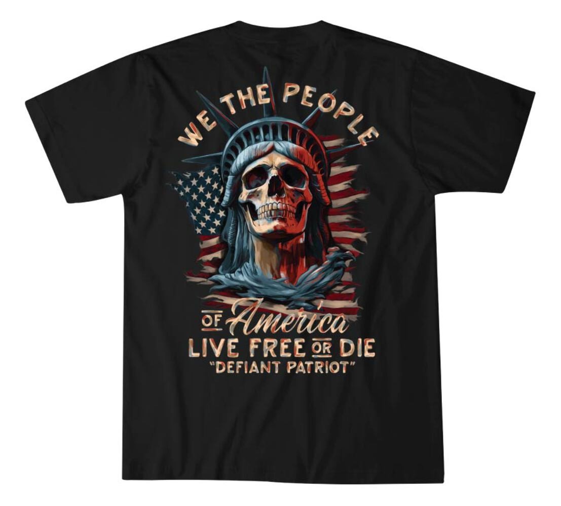 Howitzer Clothing Men&rsquo;s T-shirt Liberty Skull