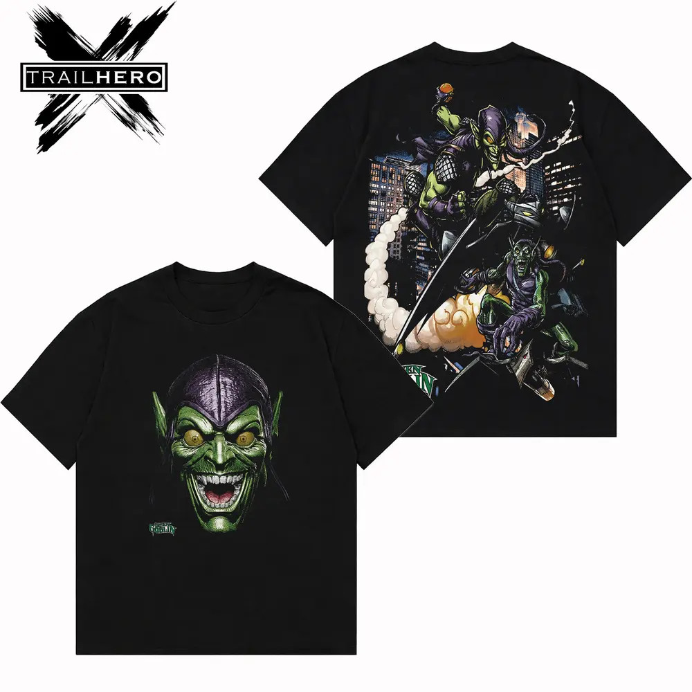 Green Goblin Premium Acid Washed T-Shirt, En Sabah Nur Shirt, Character Comics