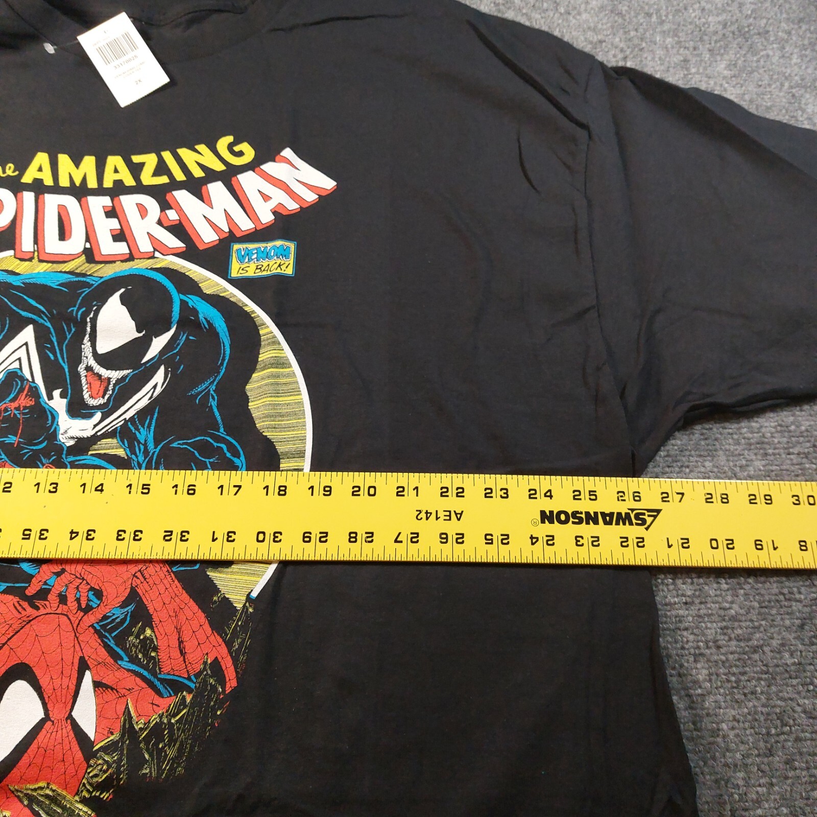 Amazing Spider-man #316 T-Shirt Venom Comic Cover Tee Todd McFarlane Size 2XL