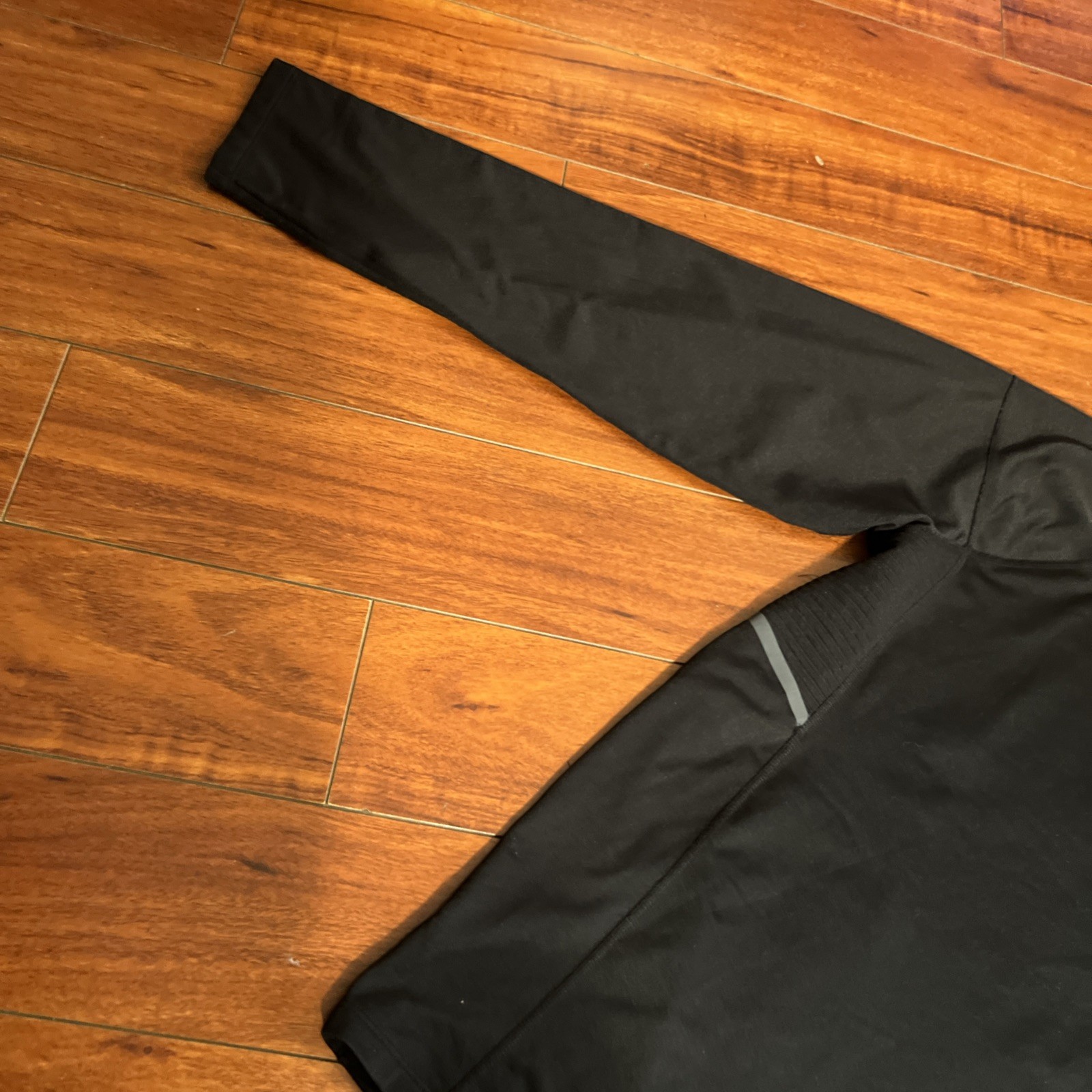 Spyder Men&rsquo;s Large Active Long Sleeve Tee T-Shirt ProWeb Microfleece Black EUC