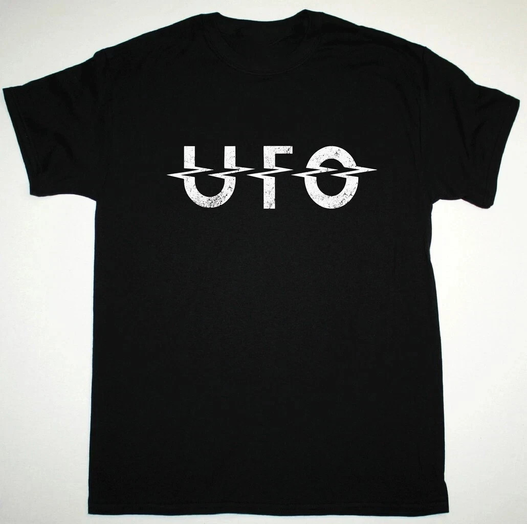UFO band Logo T-shirt Short Sleeve All Sizes S to 5XL BS1575