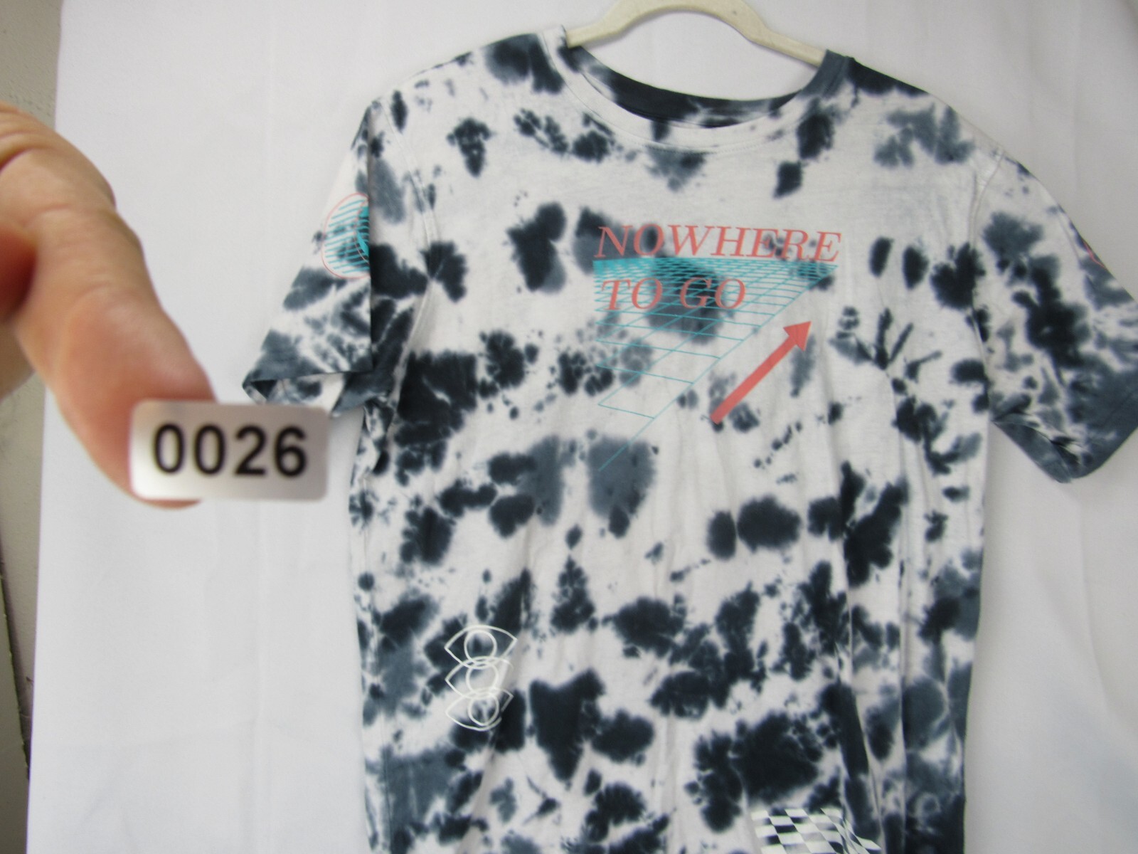 Brooklyn Cloth Tie Dye Men M T-Shirt No Where to Go Psychedelia Trippy Hippie S*