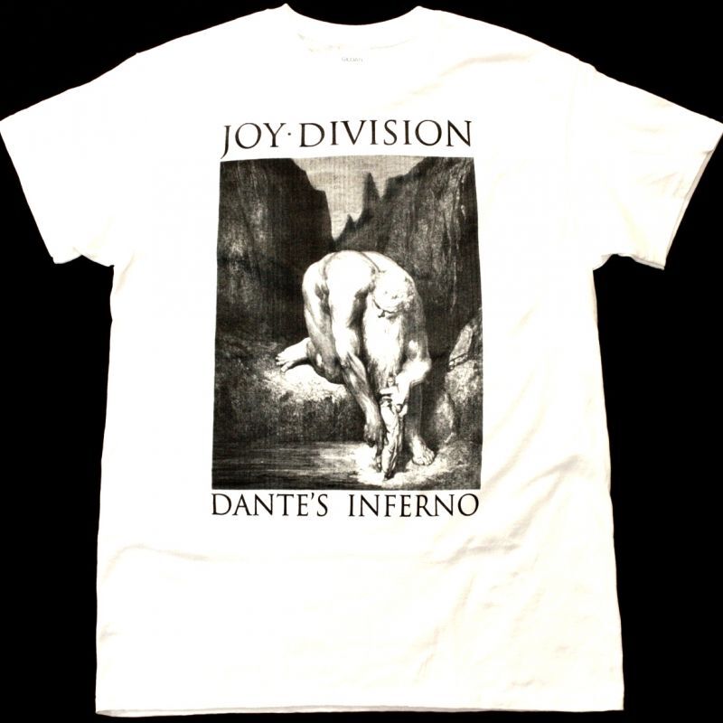 JOY DIVISION DANTE&rsquo;S INFERNO NEW WHITE T-SHIRT