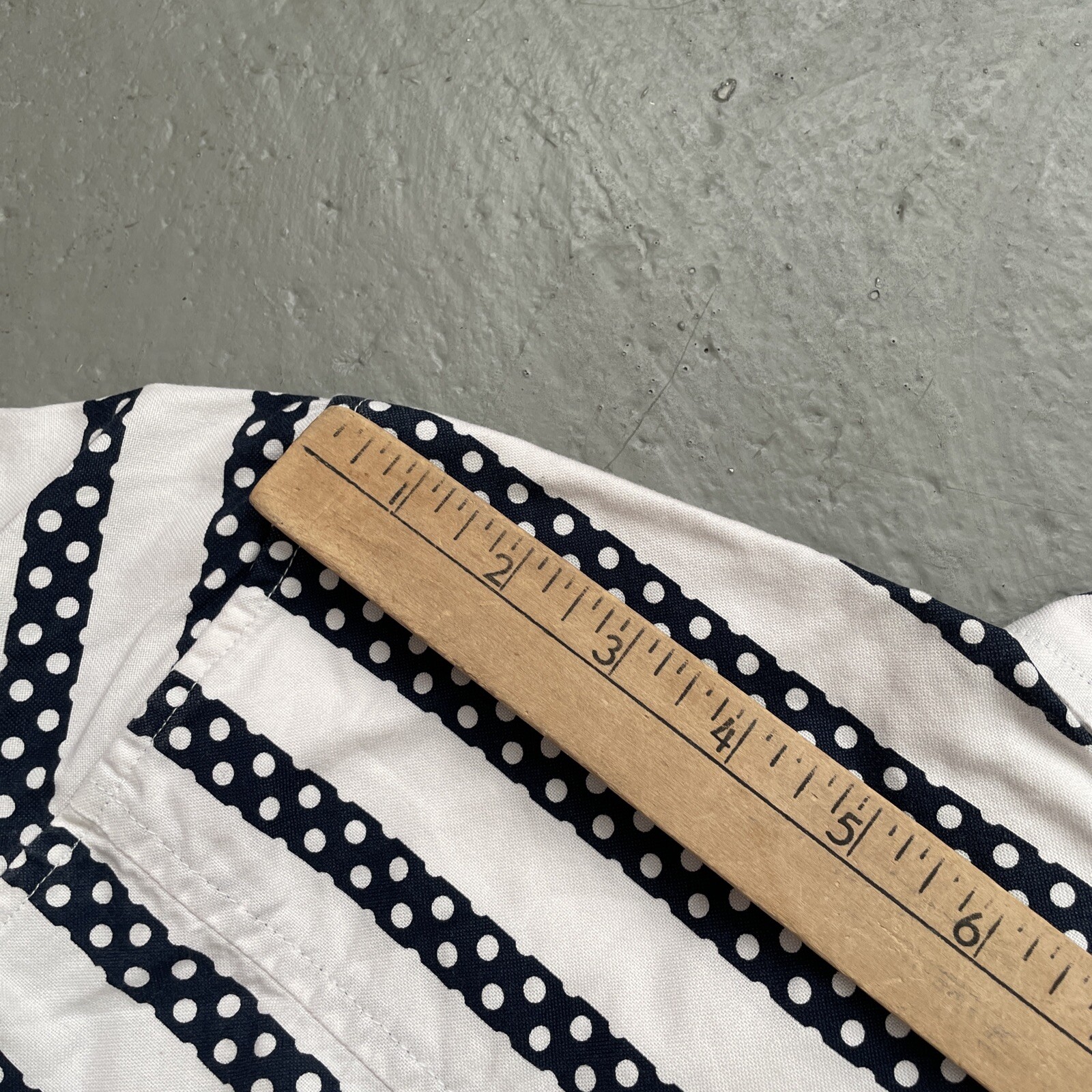 Carhartt WIP Work In Progress L/S Polka Dot Stripe Button Shirt Skate Men’s L