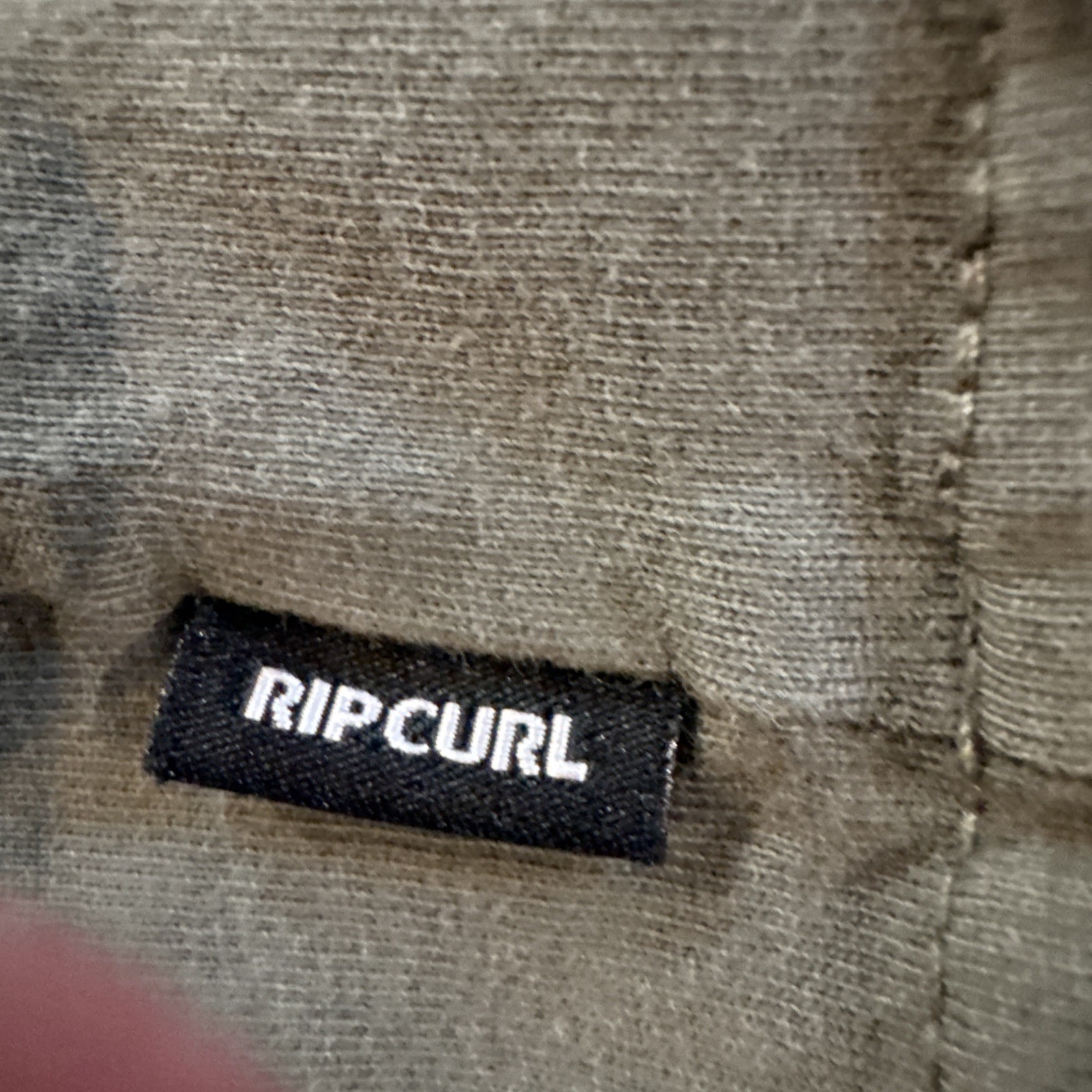 Rip Curl The Search Green T-Shirt Large Short Sleeved