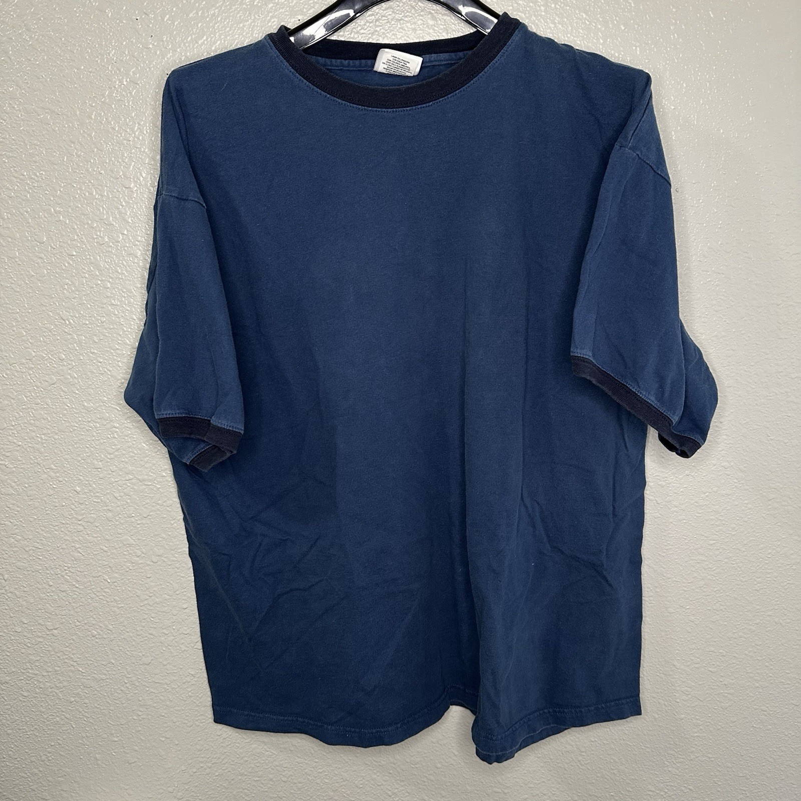 Arizona Jean Company Men’s XL Tshirt Blue Short Sleeve Crewneck 100% Cotton