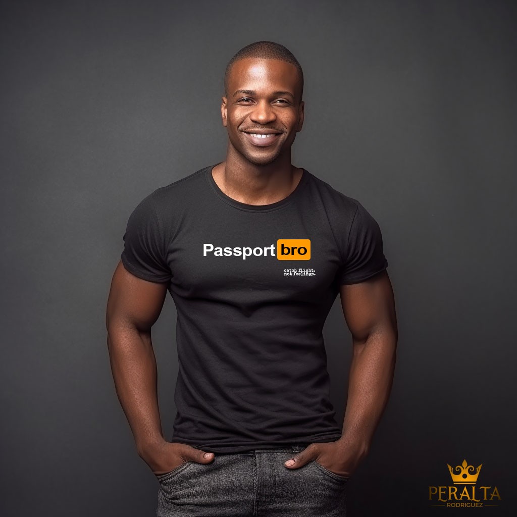 Passport Bro Men&rsquo;s Tshirt | Passport Bro | Tshirt | Men&rsquo;s Tshirt | Passport Bros