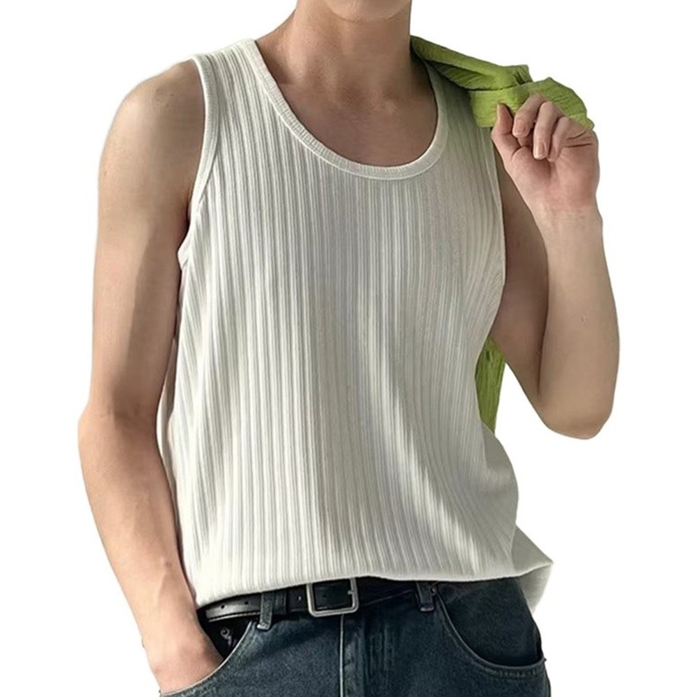 Men&rsquo;s Sleeveless Tank Top Quick Dry Casual Vest for Daily Fitness Wear