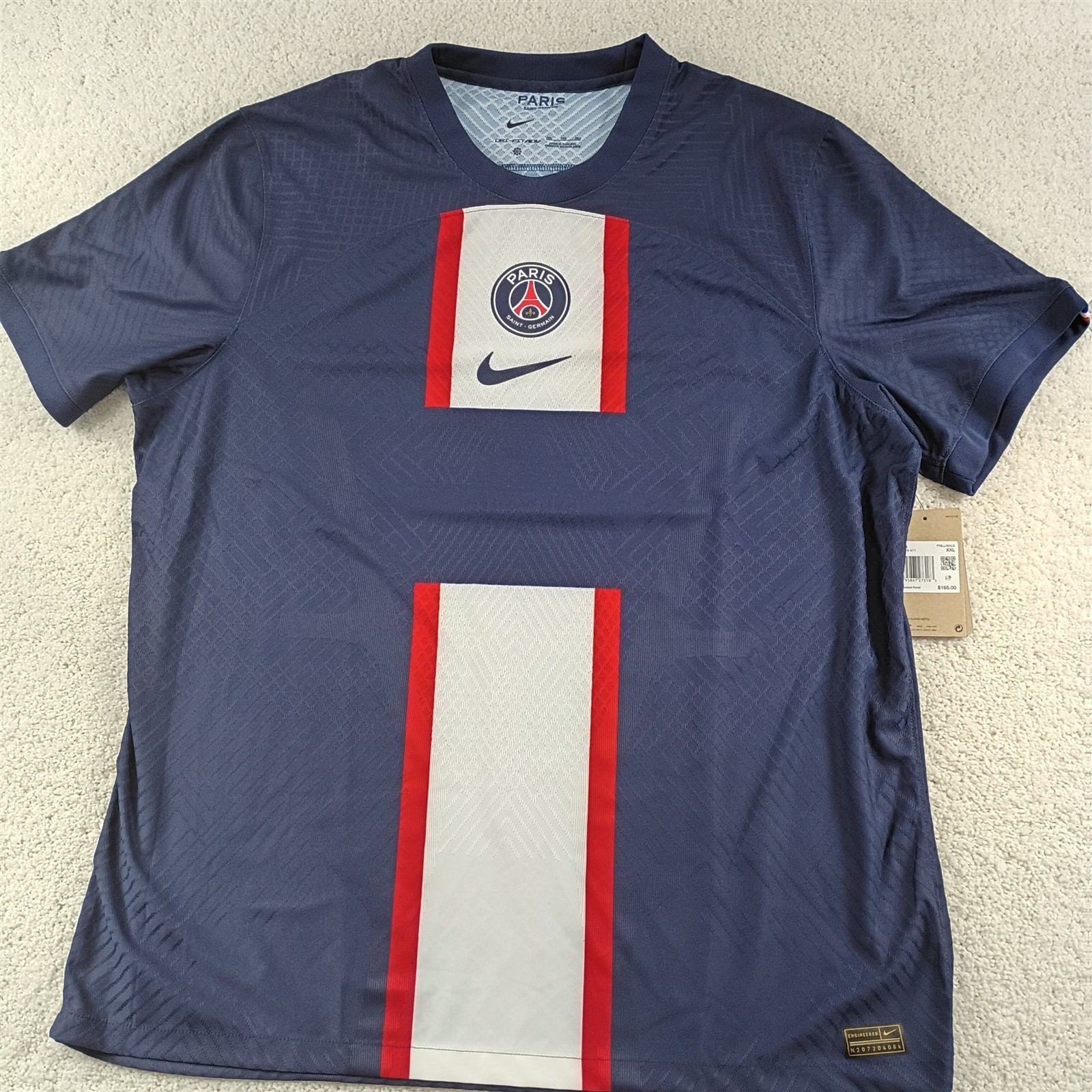 Nike Jersey PSG Paris Saint Germain Jersey Mens XXL Dri-Fit ADV NWT