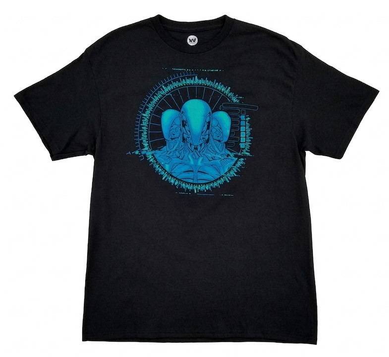 Brand New Westworld Mens Black Graphic T-Shirt Short Sleeve Tee Size Large