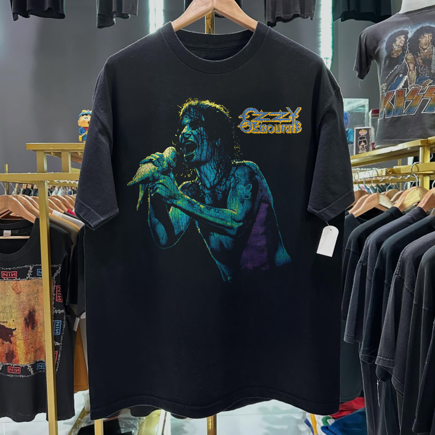 1994 Ozzy &lsquo;Doves Revenge&rsquo; Classic T-Shirt Black XL