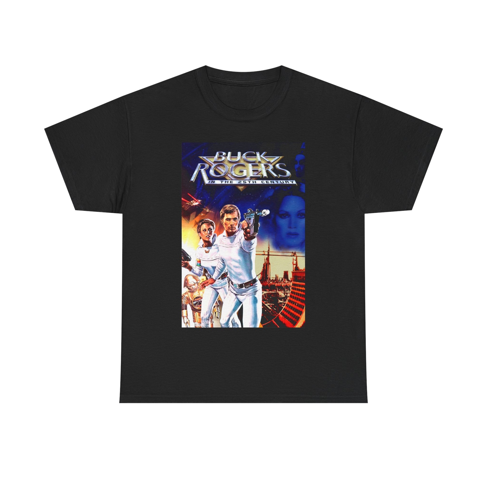 Buck Rogers in the 25th Century (1979) T-Shirt Gil Gerard Erin Gray Sci-Fi
