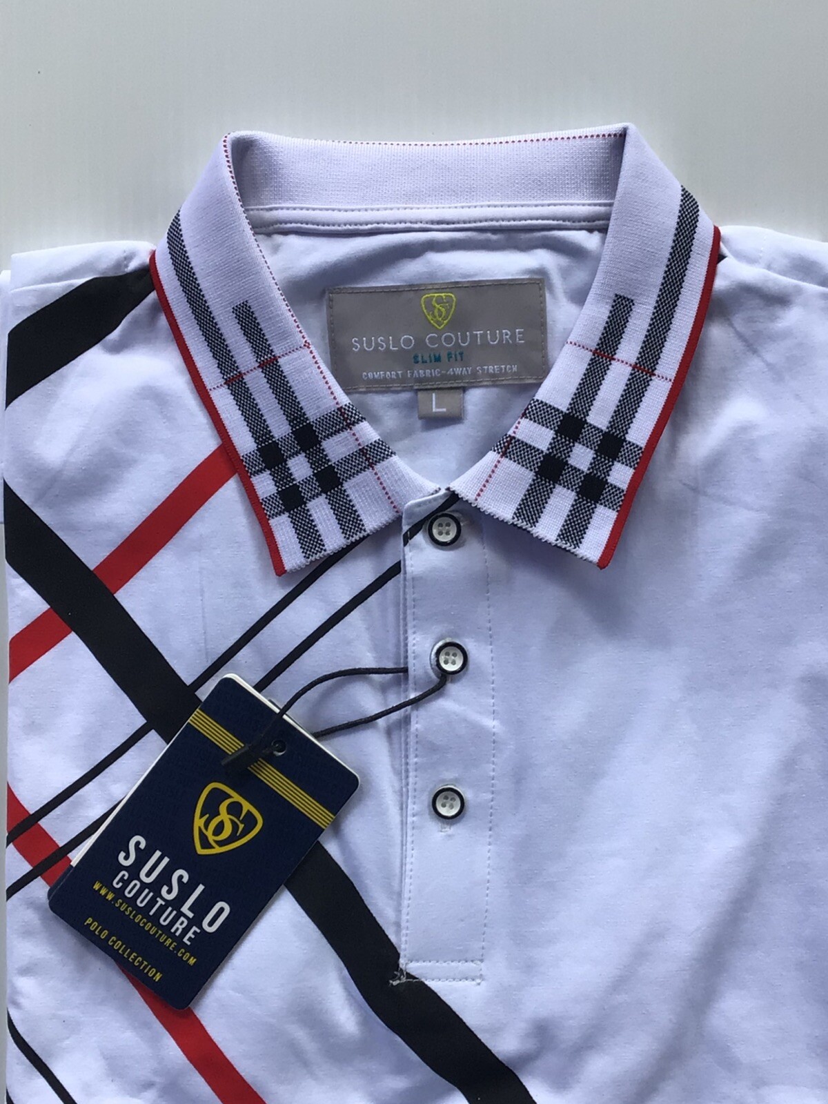 Men&rsquo;s Luxurious Polo Shirt,Italian Style,Stretch S to 2XL…A17.A
