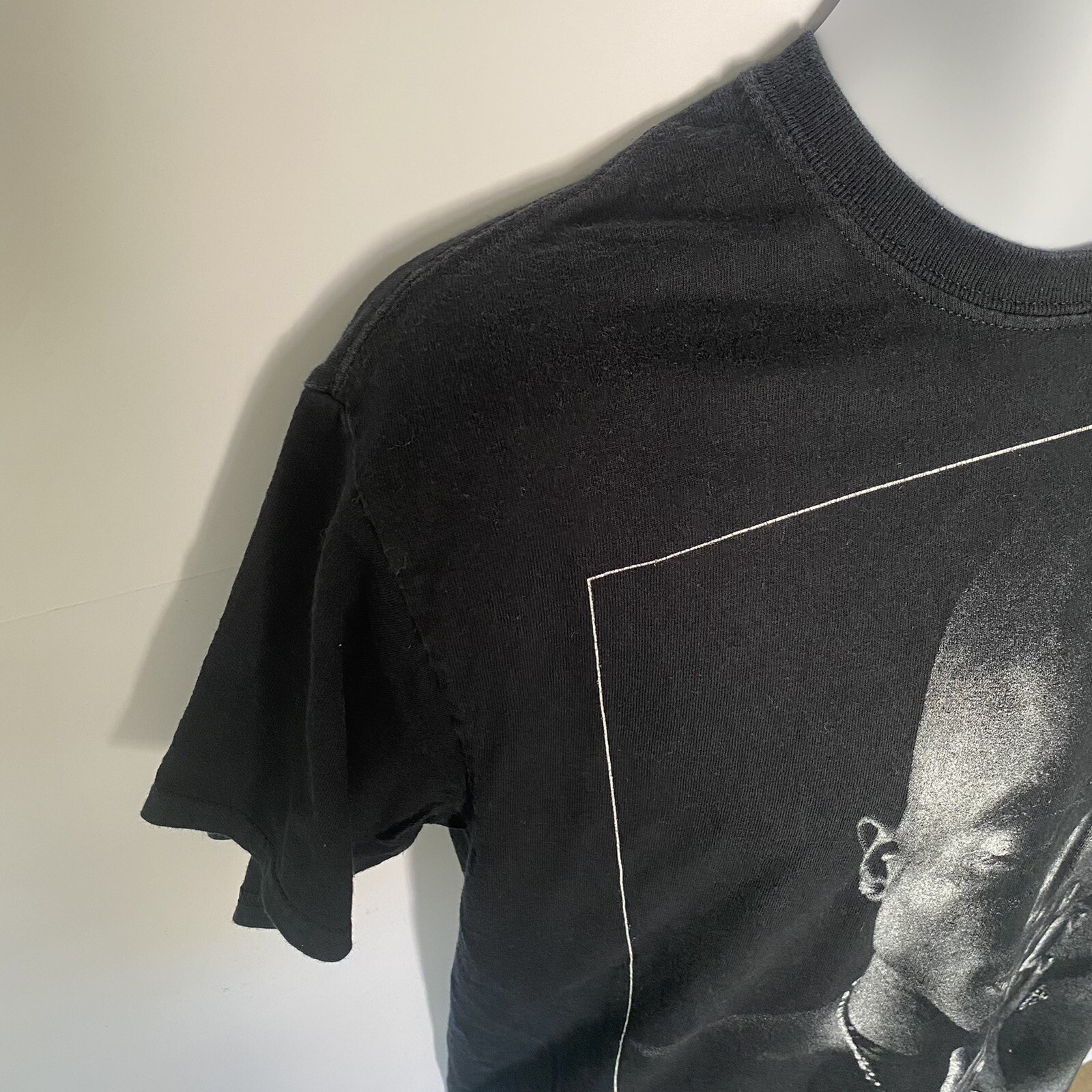 BRAVADO TUPAC SHAKUR 2PAC 1971-1996 T Shirt Rap Black Tee – Size M