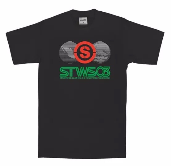 STREETWISE CLOTHING Mexico 86 T-Shirt (Black) Men’s Graphic Tee