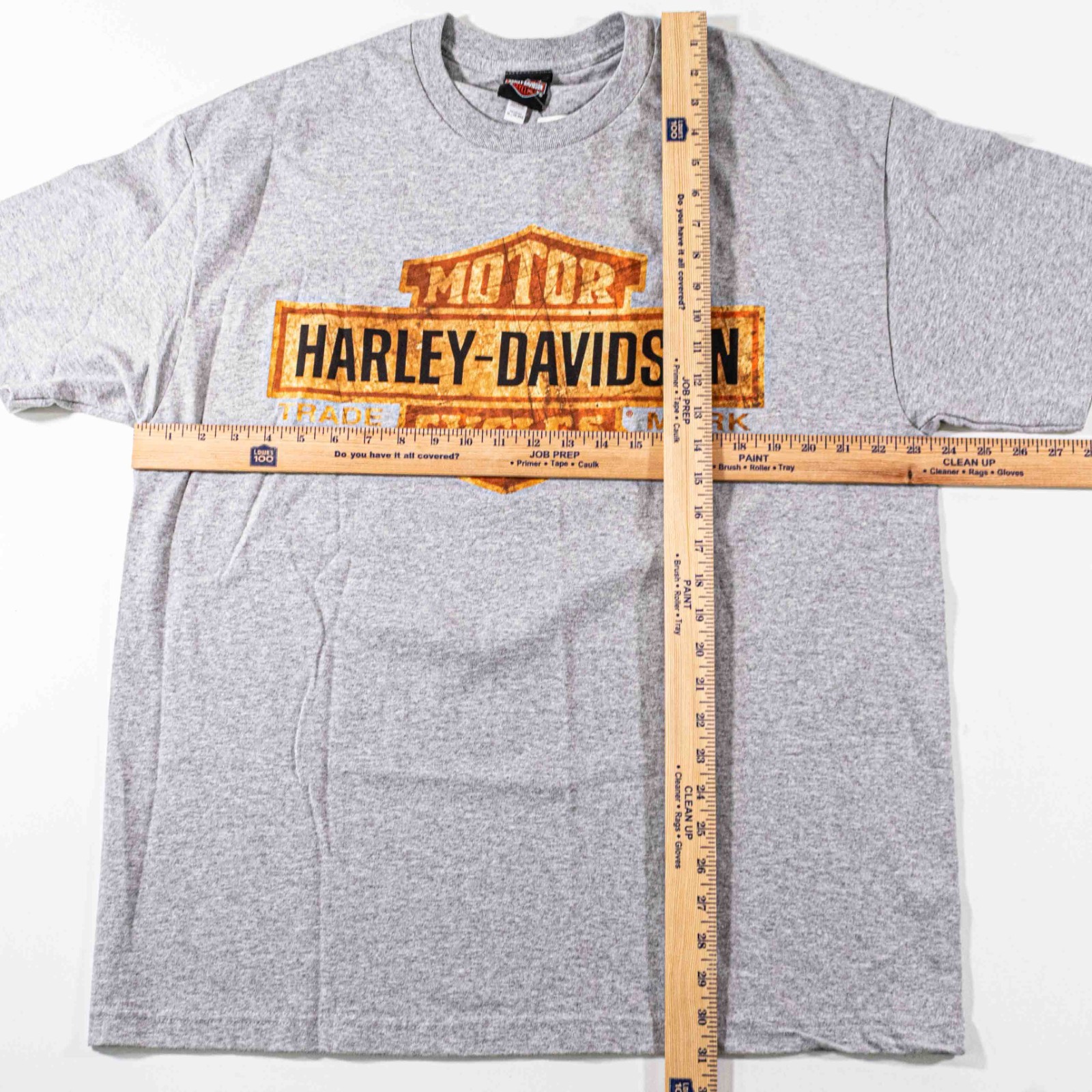 Harley Davidson Motorcycles Logo T-Shirt XL Y2K Double Sided Biker