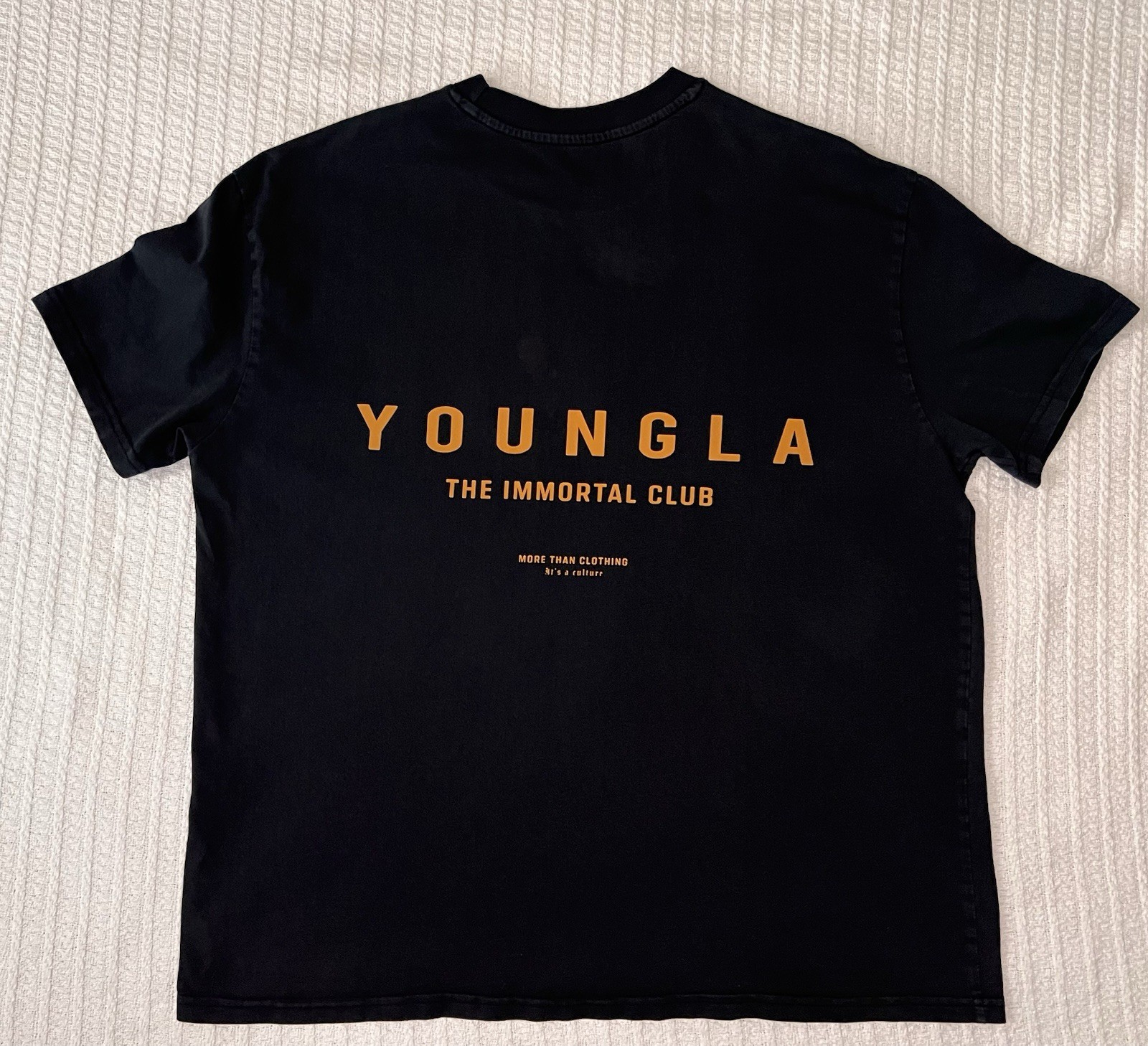 YoungLA Men&rsquo;s Short Sleeve The Immortal Club Size XL 24” X 28” Tee Shirt