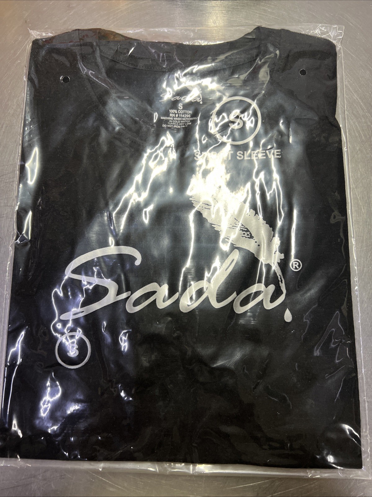 Sada Crew-Neck T-shirt Short-sleeve (3pc) 100% Cotton